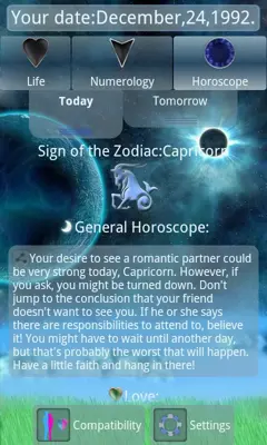 Horoscope of Birth android App screenshot 5